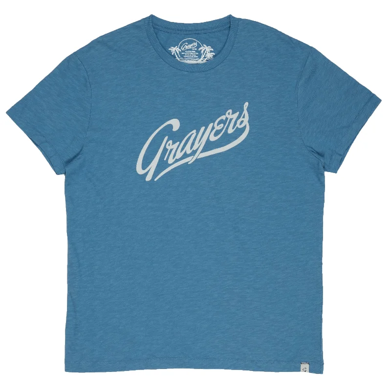 Men’s short-sleeve meld tops-Grayers Print Tee - Niagara