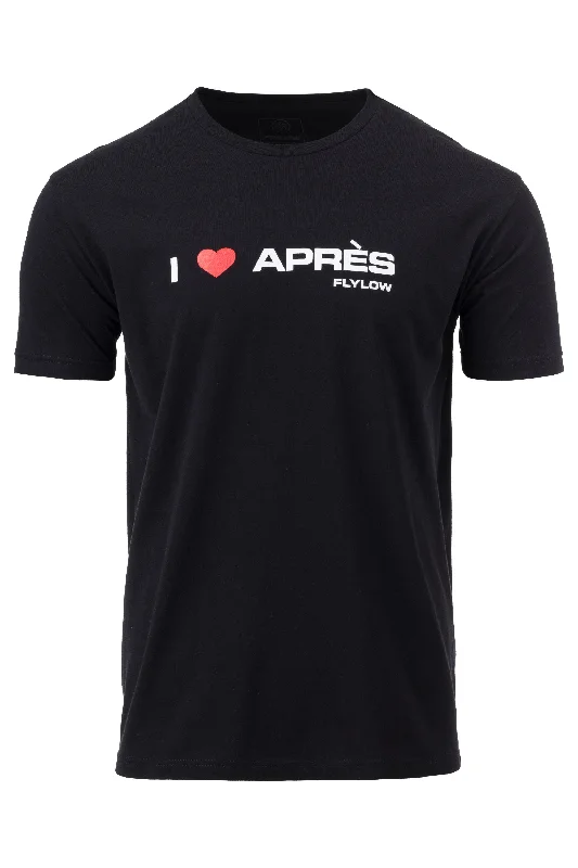 Men’s short-sleeve idly tops-I Love Apres Tee