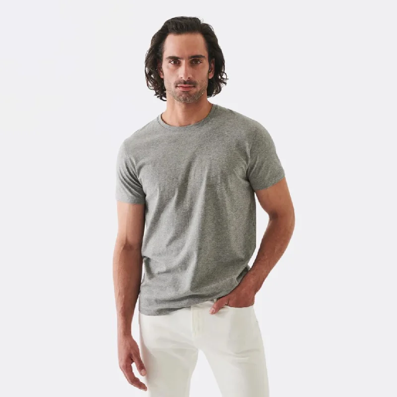 Men’s short-sleeve fete shirts-Iconic Crew T-Shirt (Mist)