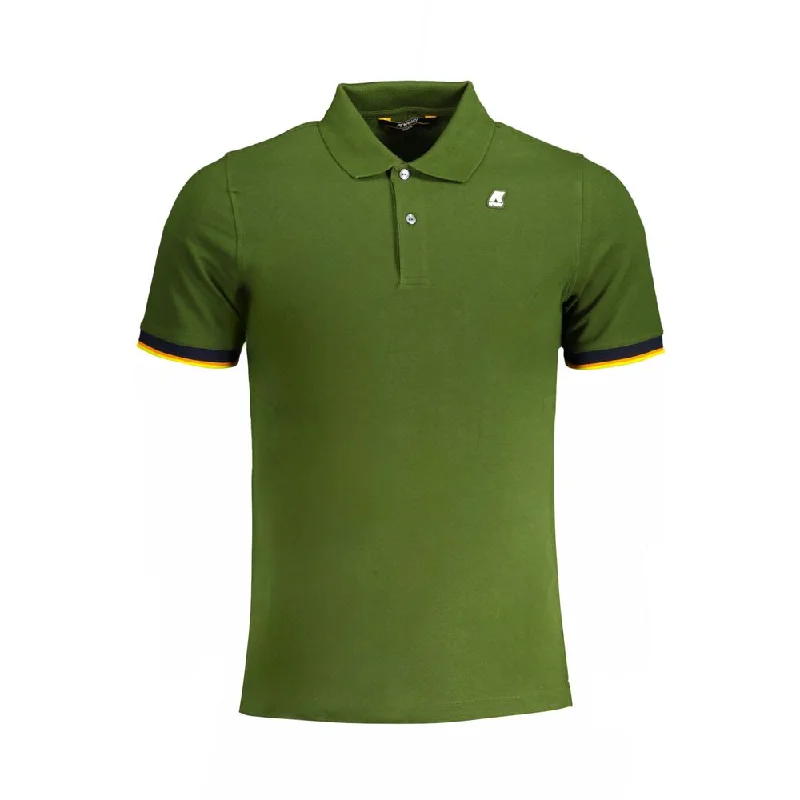 Men’s short-sleeve brisk polos-K-WAY  Cotton Polo Men's Shirt