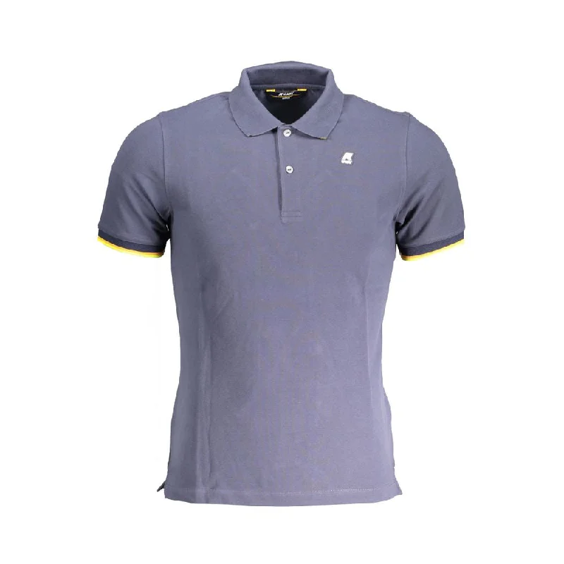 Men’s short-sleeve deft shirts-K-WAY  Cotton Polo Men's Shirt