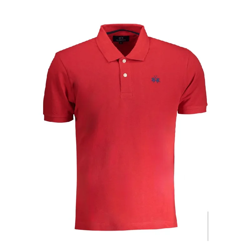 Men’s short-sleeve fizz tees-La Martina  Cotton Polo Men's Shirt