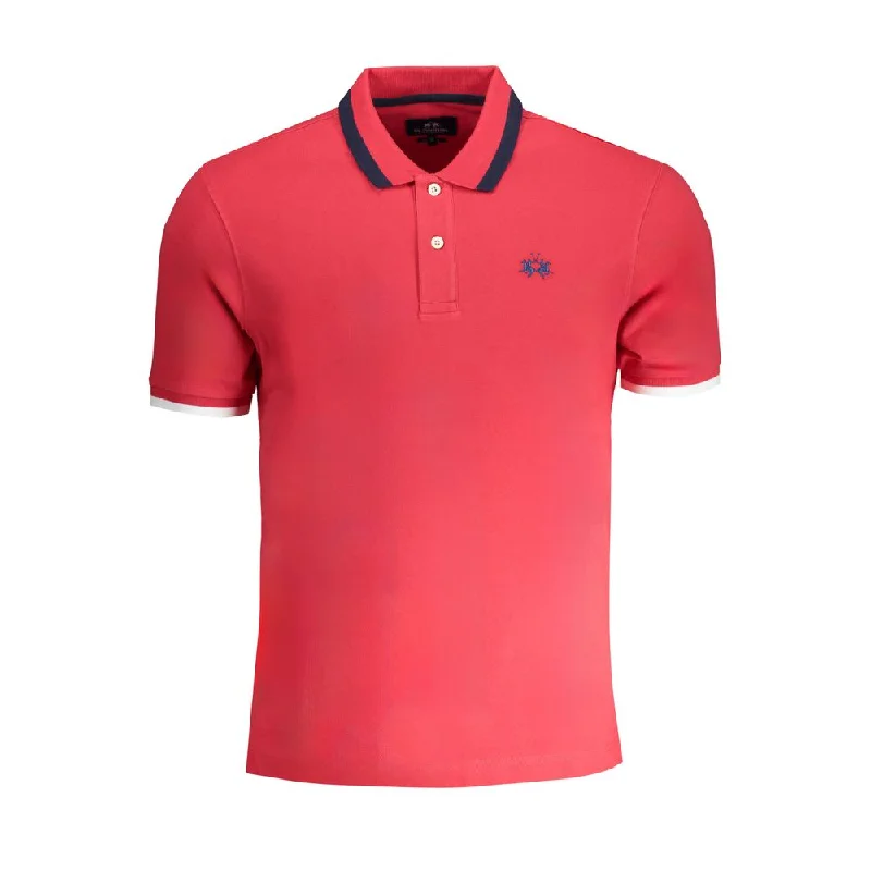 Men’s short-sleeve yank polos-La Martina  Cotton Polo Men's Shirt