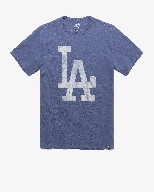 Men’s short-sleeve zest shirts-LOS ANGELES DODGERS GRIT '47 SCRUM TEE