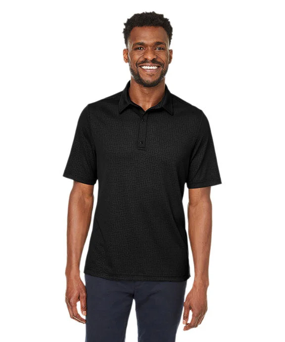 Men’s short-sleeve upshot tops-NE102 - North End Mens Replay Recycled Polo Shirt