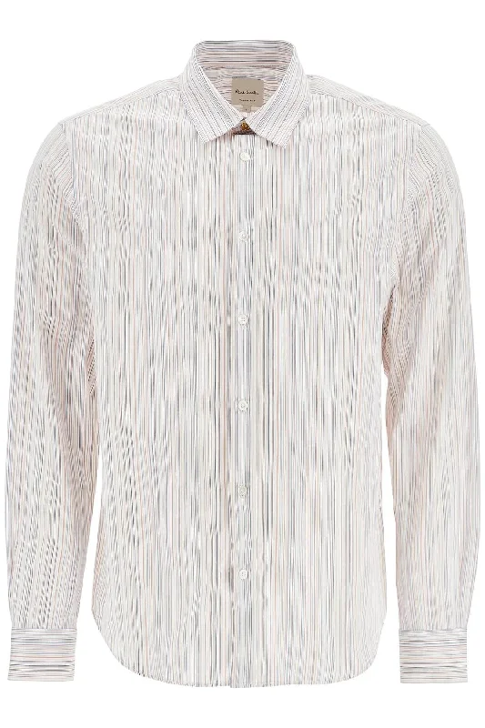 Paul Smith Men's Striped Slim Fit Shirt