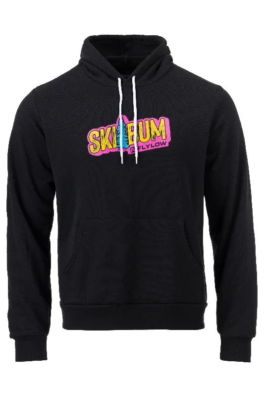 Men’s short-sleeve nook tees-Ski Bum Hoody