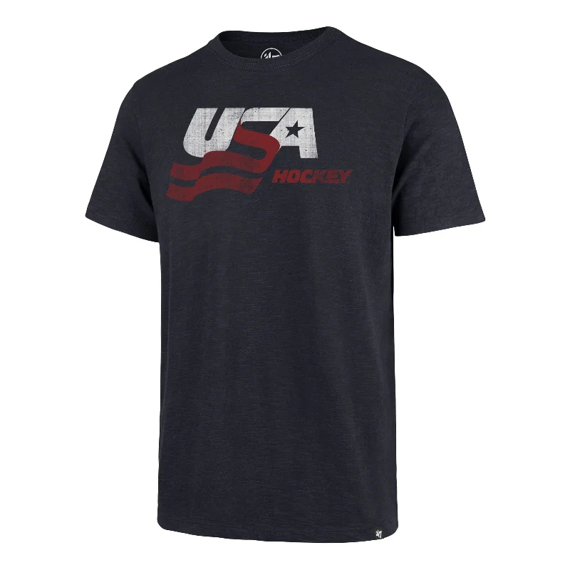 Men’s short-sleeve jolt tees-USA HOCKEY GRIT '47 SCRUM TEE