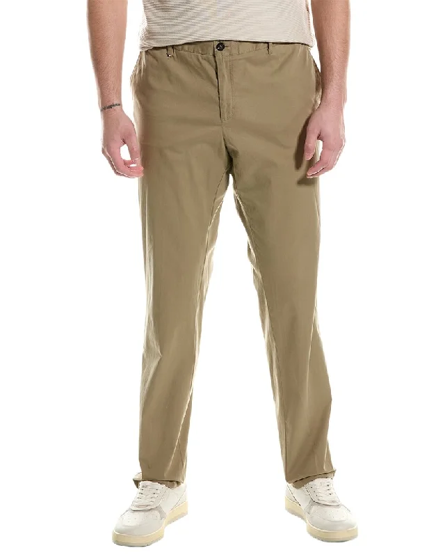 Men's pure white linen pants-BOSS Hugo Boss Genius Pant