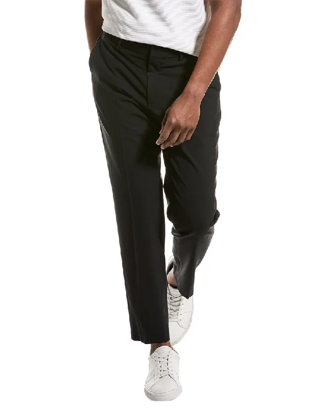 Men's elastic stretch chino pants-BOSS Hugo Boss Slim Fit Wool-Blend Pant