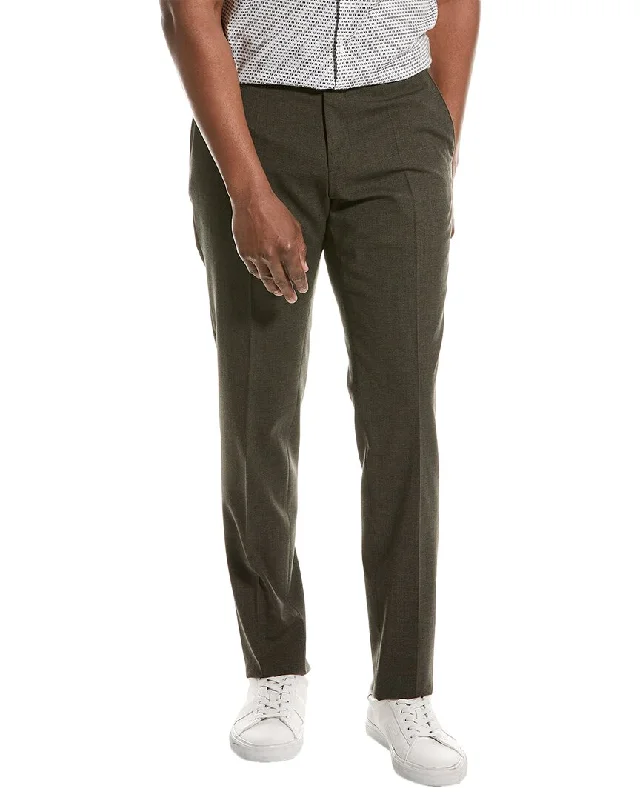 Men's guilt-free cruelty-free pants-BOSS Hugo Boss Slim Fit Wool-Blend Pant