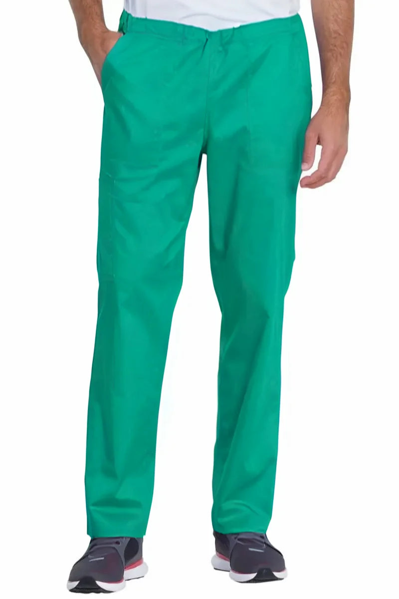 Men's golden tan pants-Dickies Industrial Unisex Mid Rise Scrub Pant | Surgical Green