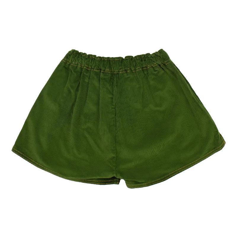 Men's reflective shiny pants-EMERALD GREEN STUBBIES PANTS