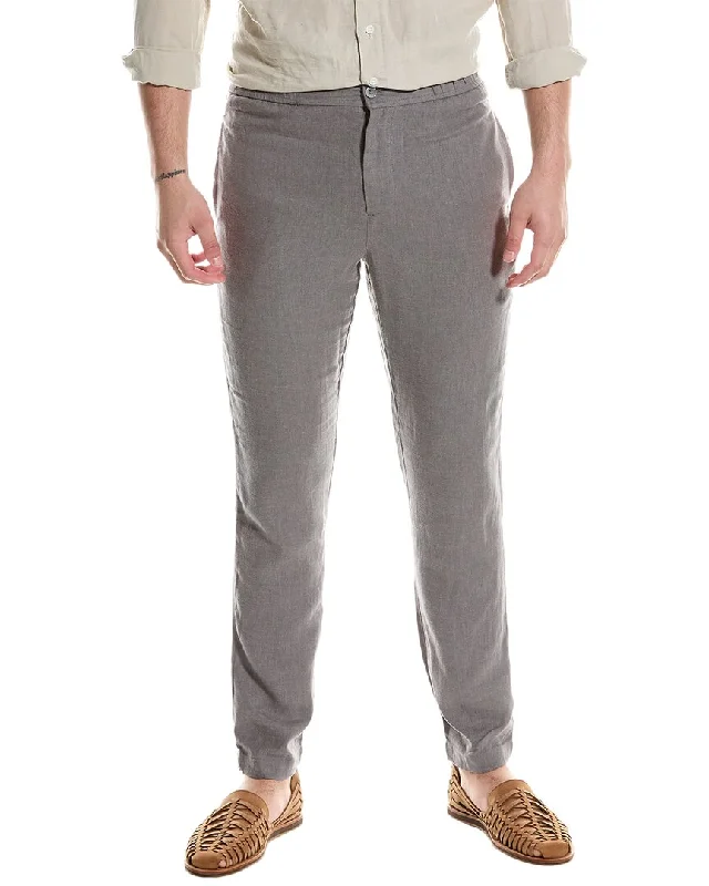 Men's hot sale pants-Onia Linen-Blend Pant